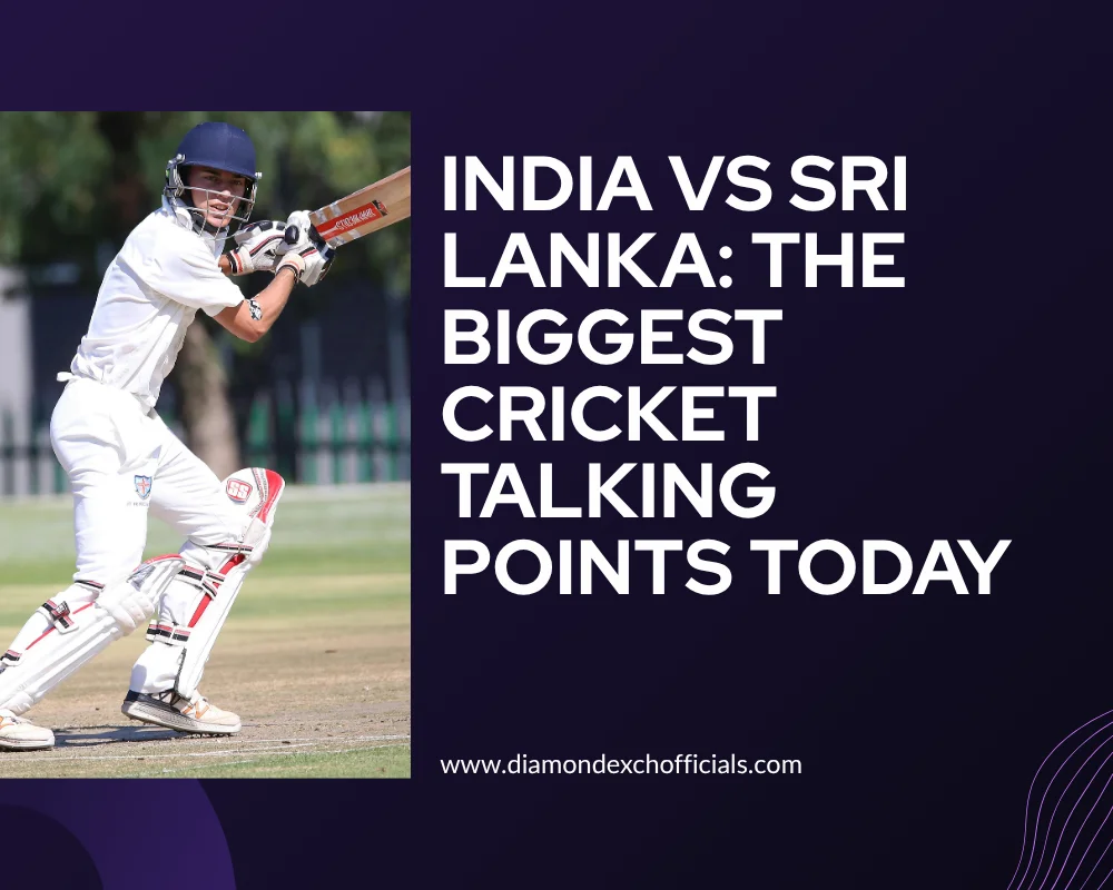 India vs Sri Lanka The Biggest Cricket Talking Points Today